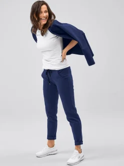 Blickdichte Interlock-Jerseyhose PETRA