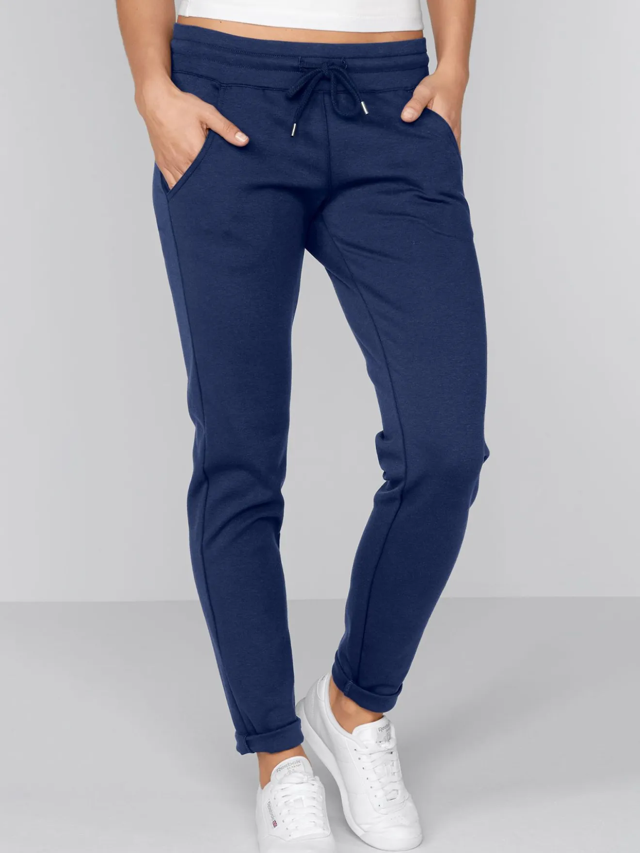 Blickdichte Interlock-Jerseyhose PETRA