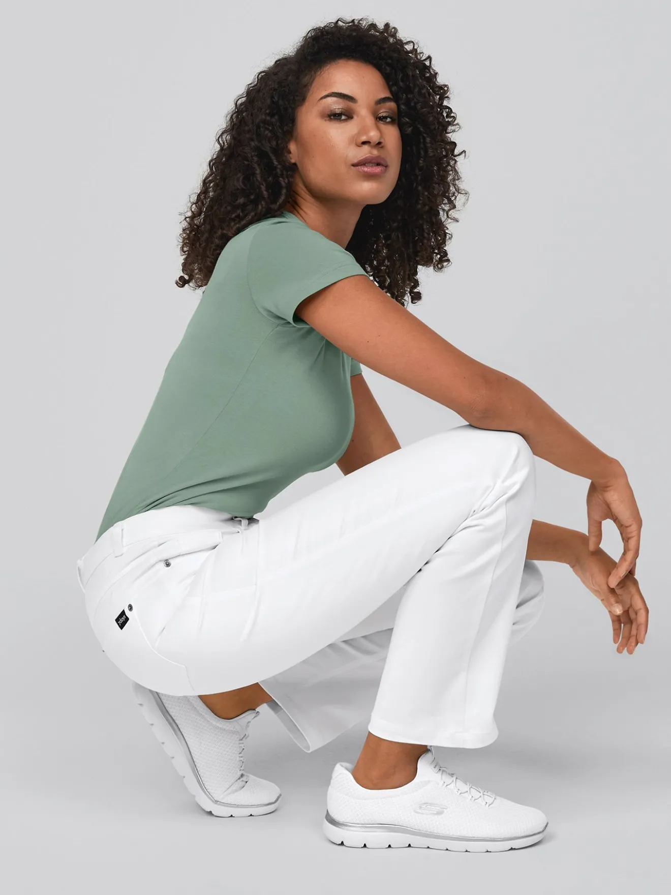 Cover-Flex-Jeans, blickdicht - High Waist BOMA