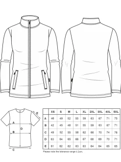Damen-Fleecejacke AULIS - 60°