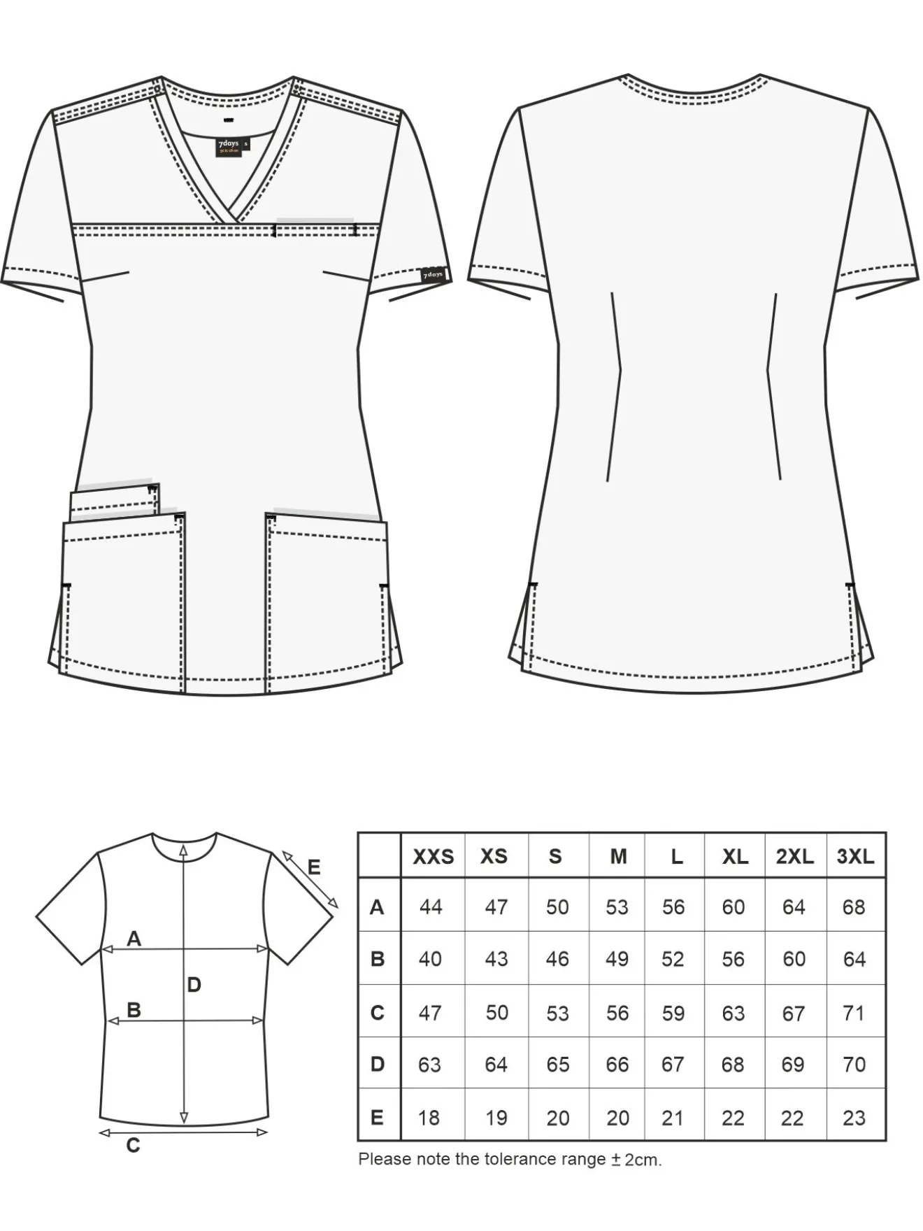 Damen Stretchkasack BREDA Lyocell (TENCEL™)
