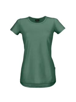 Damen T-Shirt CORIA mit längerer Rückenpartie