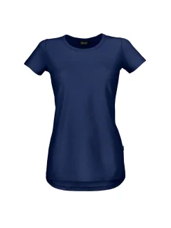 Damen T-Shirt CORIA mit längerer Rückenpartie