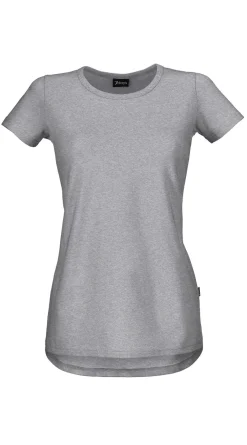 Damen T-Shirt CORIA mit längerer Rückenpartie