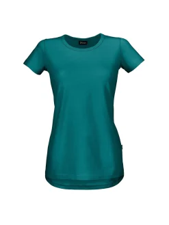 Damen T-Shirt CORIA mit längerer Rückenpartie