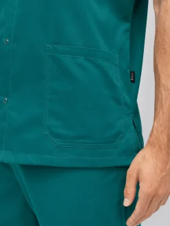 Kasack ARNES mit Druckknopfleiste