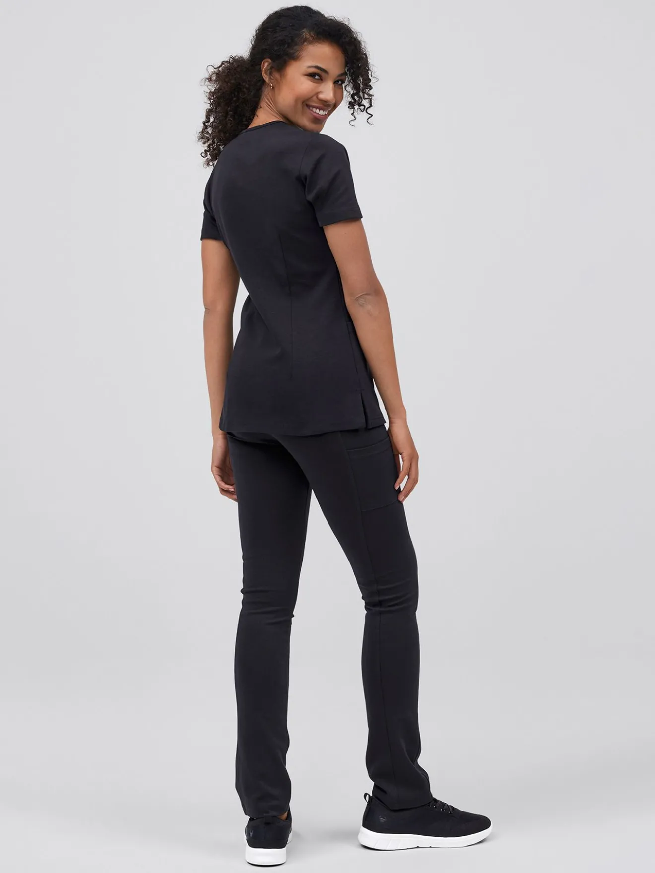 Leggings TAVIRA aus blickdichtem Interlock Jersey