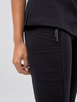Leggings TAVIRA aus blickdichtem Interlock Jersey