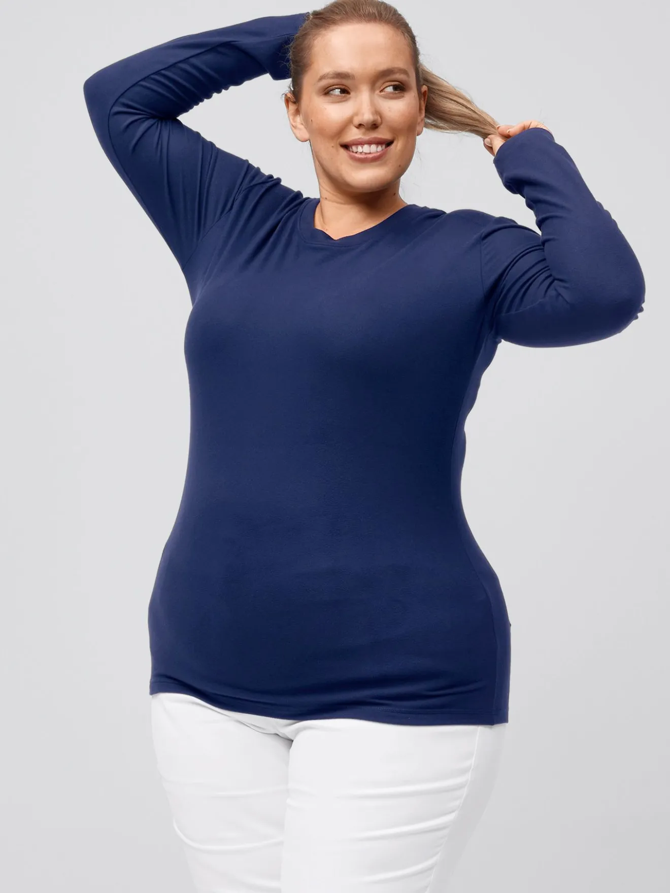 Microfleece-Stretchshirt ABDERA