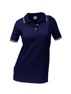 Poloshirt, Piqué - mit Tasche
