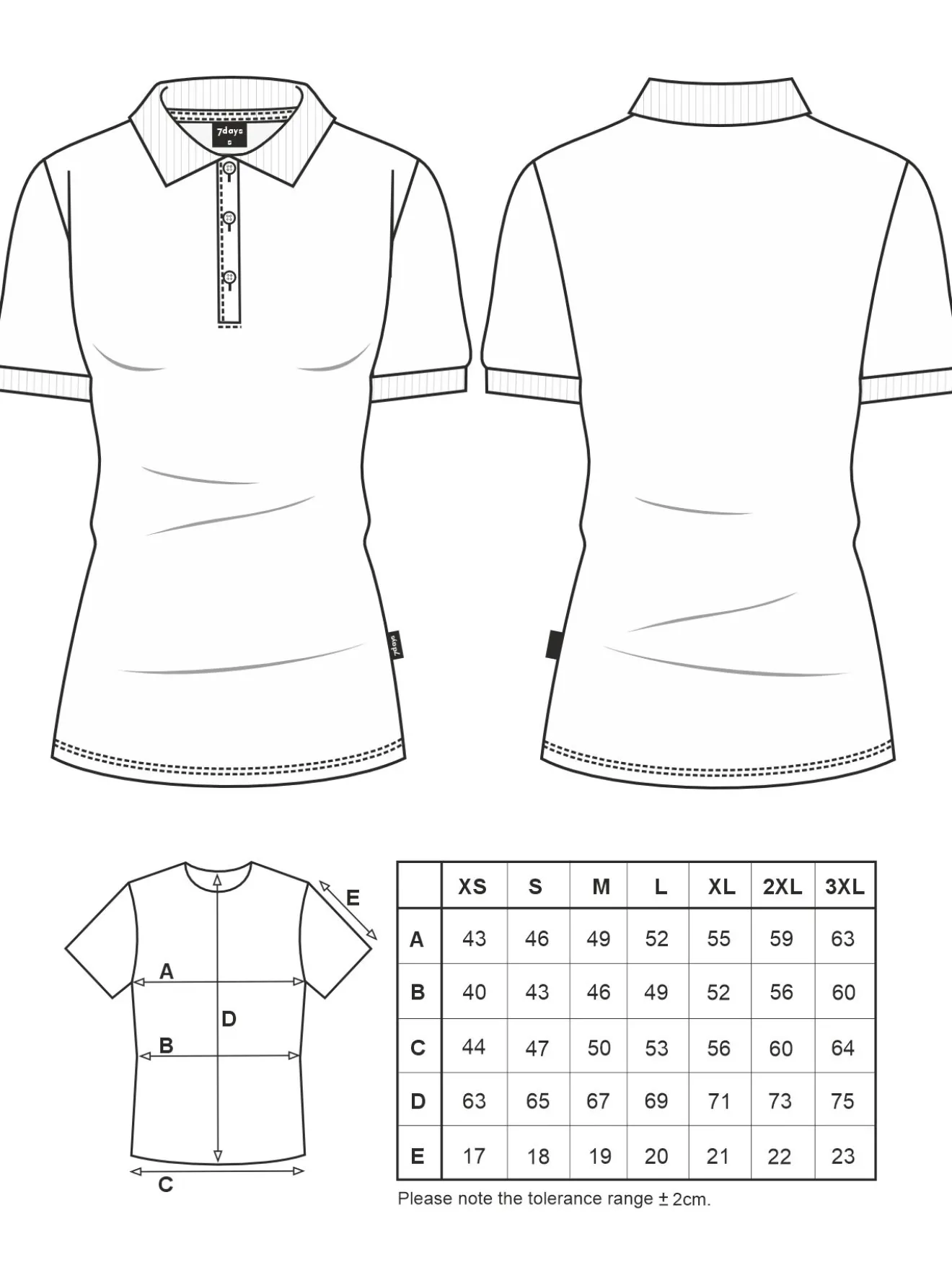 Poloshirt SARNIA, Piqué - Knopfleiste mit Kontrast