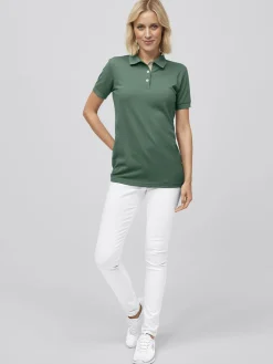 Poloshirt SARNIA, Piqué - Knopfleiste mit Kontrast