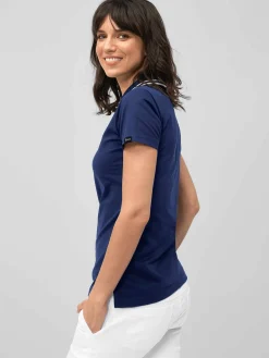 Poloshirt, Single Jersey - Strickkragen
