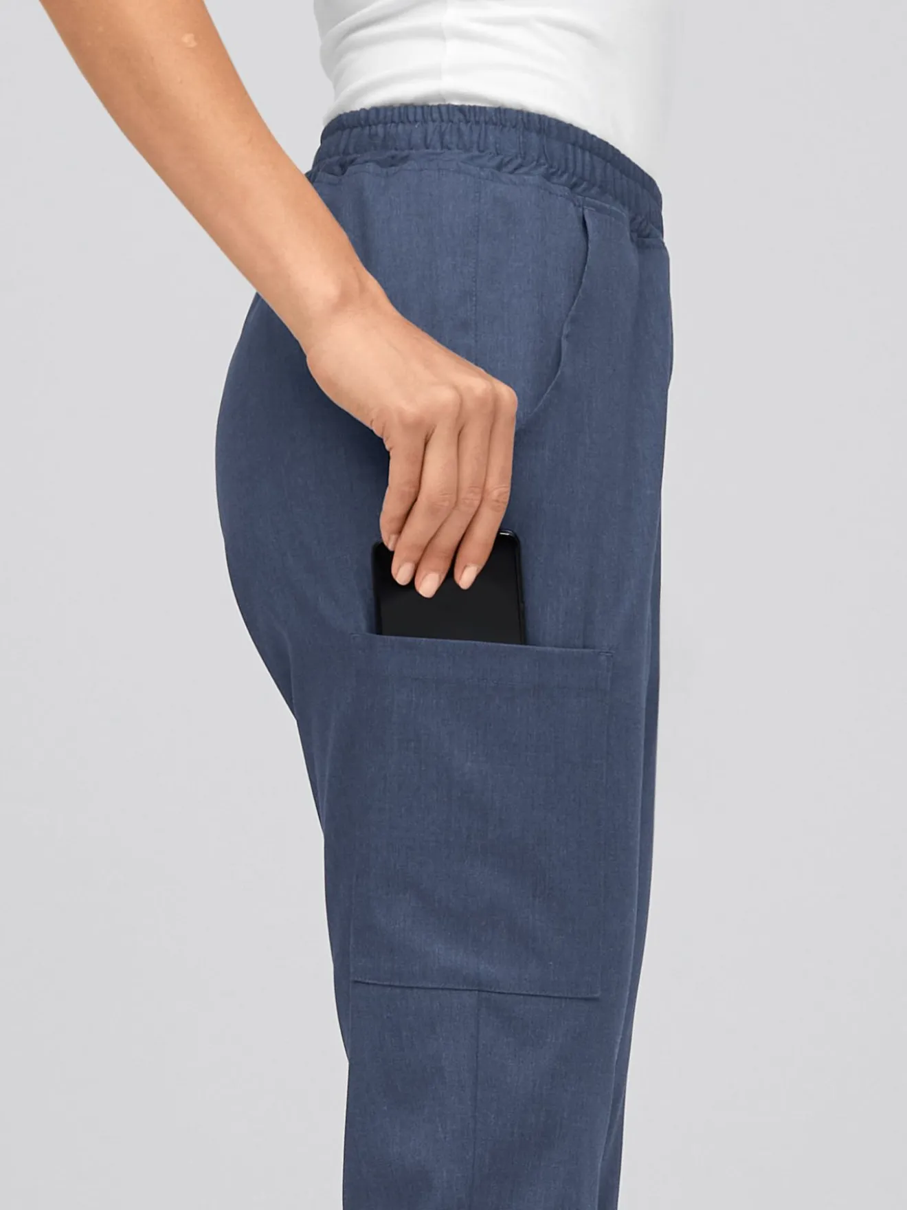 Schlupfhose Unisex BARRIE Lyocell (TENCEL™) melange