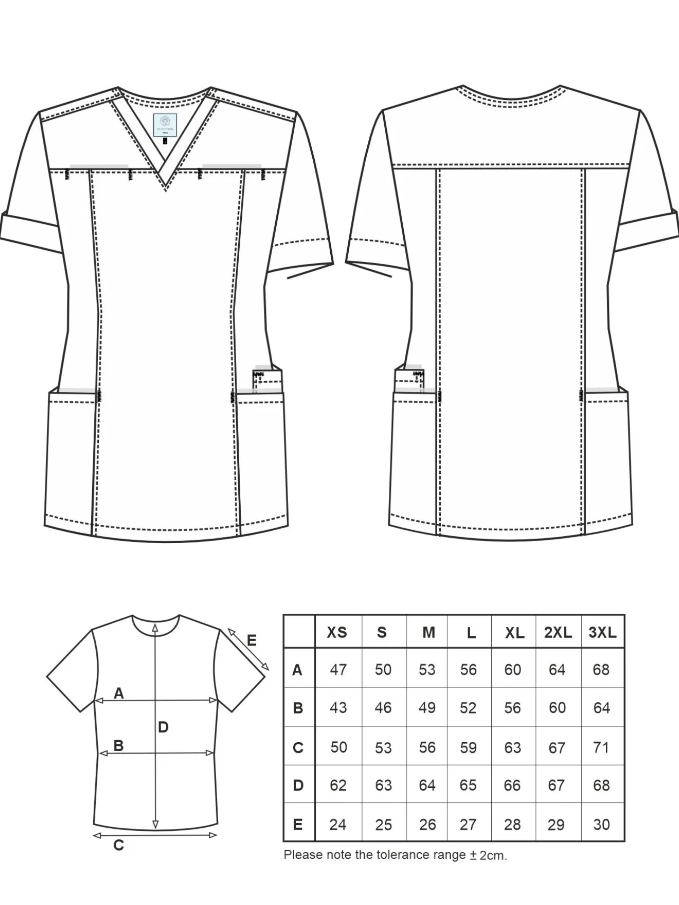 Selection Damenkasack VALERIA Lyocell (TENCEL™)