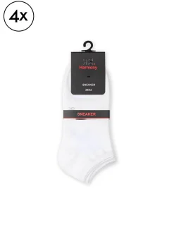 Sneakersocken im 4er-Pack