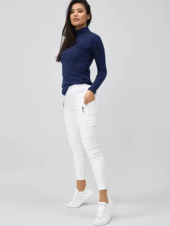 Soft-Stretchhose BELLUNO mit Beintaschen