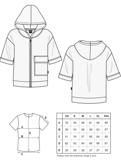 Sweatjacke BRUSSEL