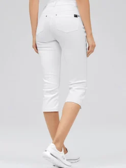 Ultra-Flex-3/4-Jeans, blickdicht