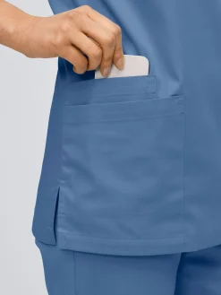 Unisex-Kasack PALMA, 100% Baumwolle
