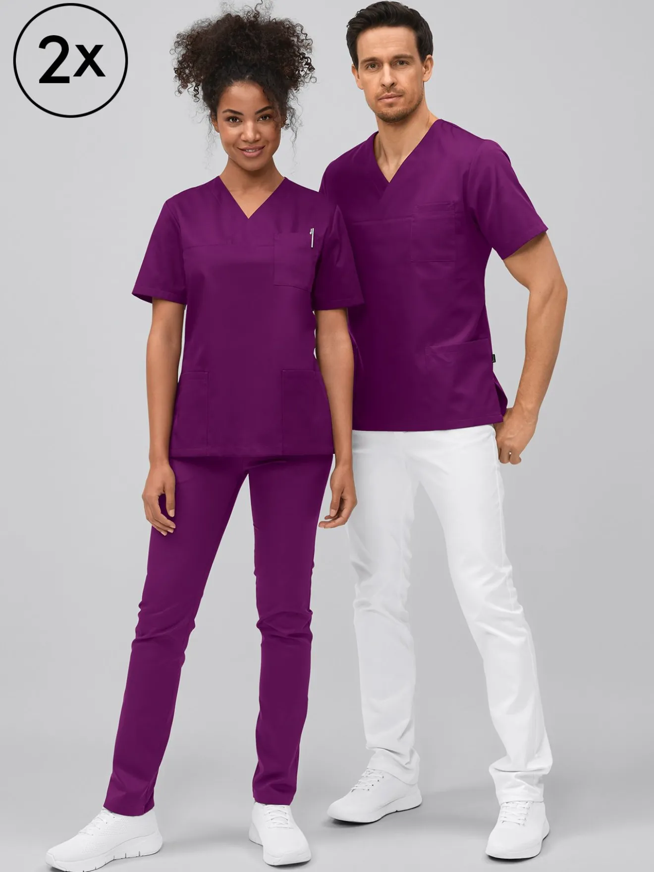 Unisex OP-Kasack PISA 2er-Pack