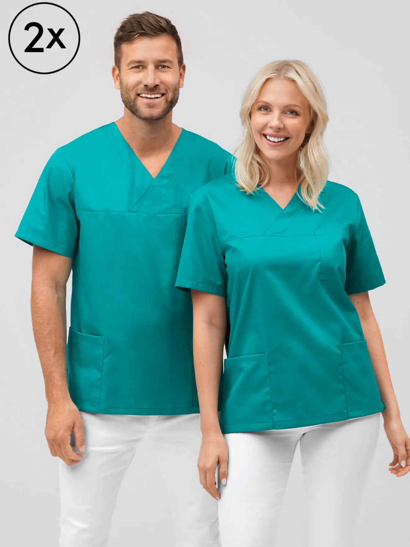 Unisex OP-Kasack PISA 2er-Pack