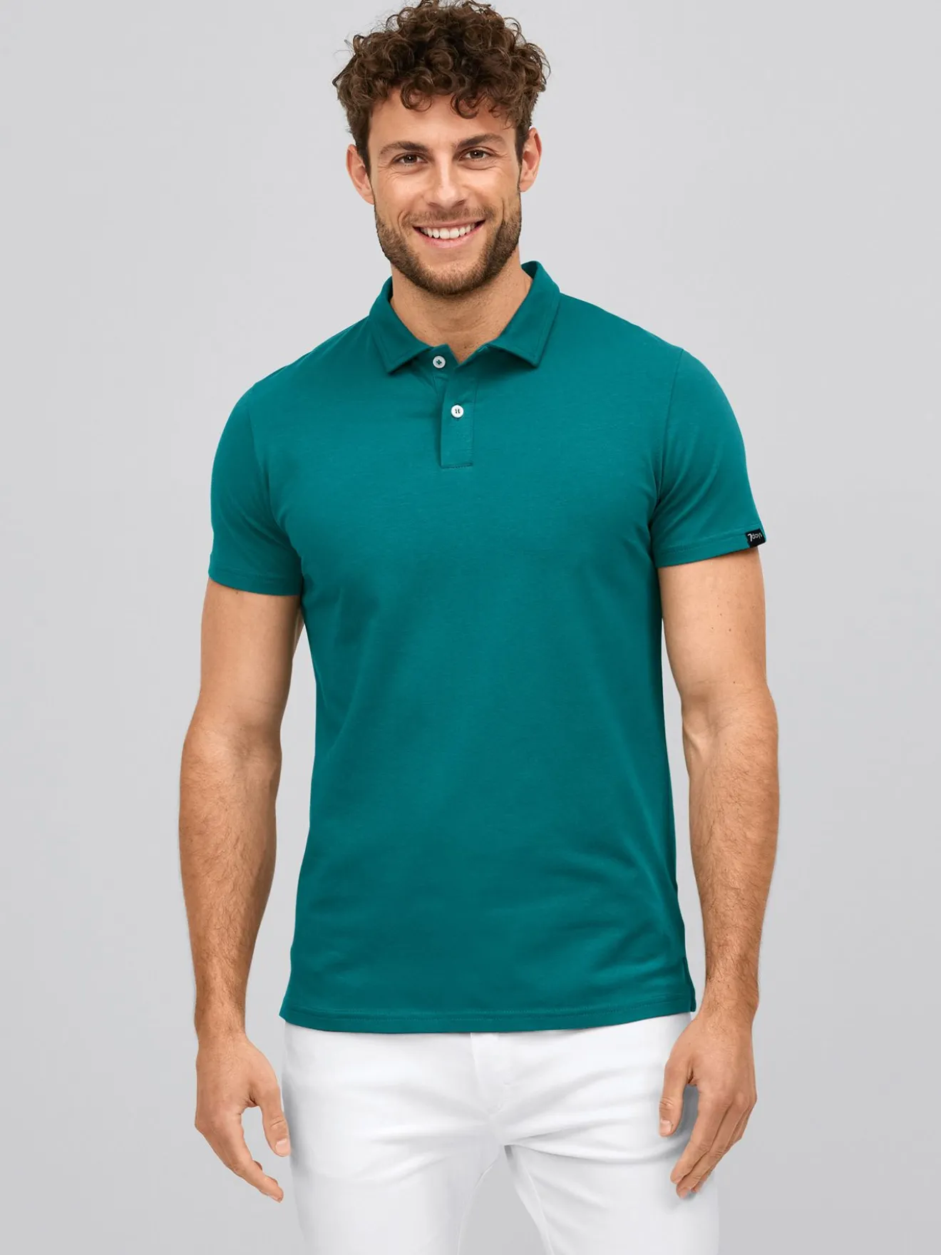Unisex Poloshirt MADRID, Single Jersey
